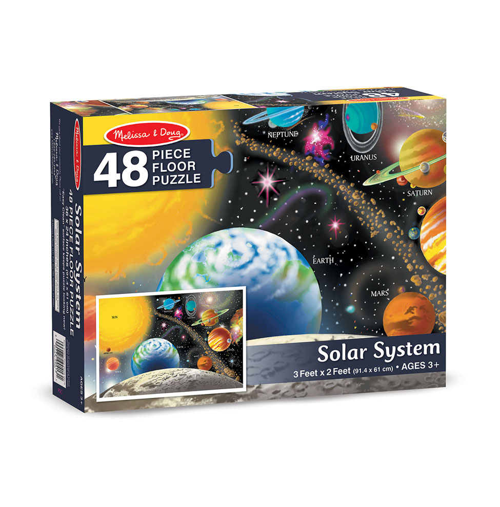 Напольный пазл - Солнечная система, 48 элементов  